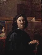 Nicolas Poussin Self-portrait oil painting artist